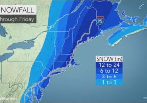 Map Of Eastern Canada and New England Snowstorm Pounds Mid atlantic Eyes New England as A Blizzard