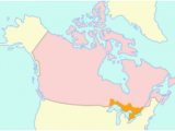 Map Of Eastern Canada and New England Upper Canada Wikipedia