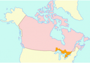 Map Of Eastern Canada and New England Upper Canada Wikipedia