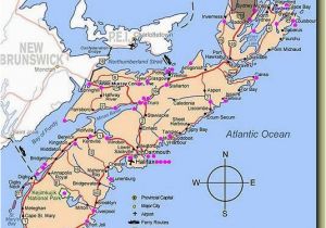 Map Of Eastern Canada and Nova Scotia Another Map Better Maybe Been there Done that In 2019