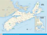 Map Of Eastern Canada and Nova Scotia Printable Travel Maps Of atlantic Canada Nova Scotia