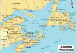Map Of Eastern Canada Provinces Eastern Canada Usa Map Canada S north East Coast East Coast