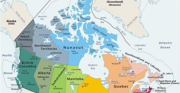 Map Of Eastern Canada Provinces Plan Your Trip with these 20 Maps Of Canada