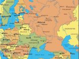 Map Of Eastern Europe and Russia Map Of Russia and Eastern Europe