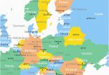 Map Of Eastern Europe with Capitals 25 Categorical Map Of Eastern Europe and Capitals