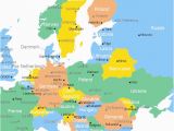 Map Of Eastern Europe with Capitals 25 Categorical Map Of Eastern Europe and Capitals