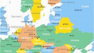 Map Of Eastern Europe with Capitals 25 Categorical Map Of Eastern Europe and Capitals