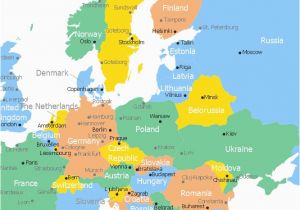 Map Of Eastern Europe with Capitals 25 Categorical Map Of Eastern Europe and Capitals