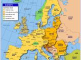 Map Of Eastern Europe with Major Cities Map Of Europe Member States Of the Eu Nations Online Project