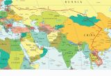 Map Of Eastern France Eastern Europe and Middle East Partial Europe Middle East asia
