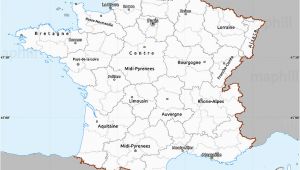 Map Of Eastern France Gray Simple Map Of France Single Color Outside