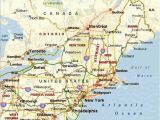 Map Of Eastern Us and Canada Map Of northeastern United States Pergoladach Co