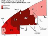 Map Of Eastlake Ohio Overdose Deaths Lake County Report Takes Closer Look at 2016 Ohio