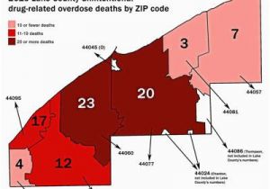 Map Of Eastlake Ohio Overdose Deaths Lake County Report Takes Closer Look at 2016 Ohio