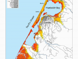 Map Of El Centro California Humboldt Bay Relative Tsunami Hazard Map Download Scientific Diagram