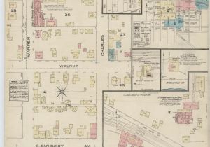 Map Of Elyria Ohio Map 1880 to 1889 Sanborn Maps Ohio Library Of Congress