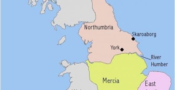 Map Of England 1066 A Map I Drew to Illsutrate the Make Up Of Anglo Saxon