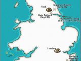 Map Of England and normandy 1066 Battle Of Hastings 1066