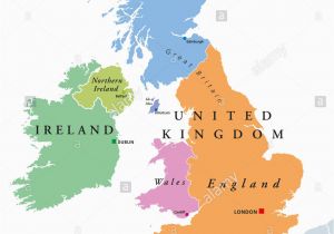 Map Of England and Scotland and Ireland Ireland Map Stock Photos Ireland Map Stock Images Alamy