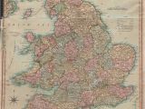 Map Of England and Wales Counties Antique Map Of England Stock Photos Antique Map Of England Stock