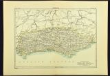 Map Of England Brighton Antique Sussex Map Of Sussex County England United Kingdom