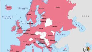 Map Of England Coastline Map Of Coastal Countries Of Europe List Of European