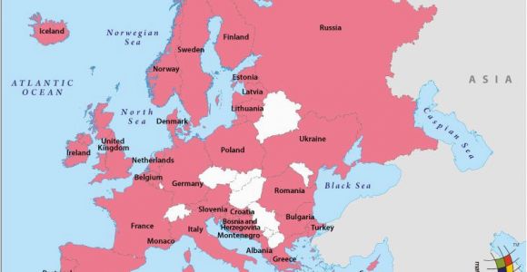 Map Of England Coastline Map Of Coastal Countries Of Europe List Of European