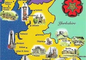 Map Of England Districts Lancashire Map Sent to Me by Gordon Of northern Ireland