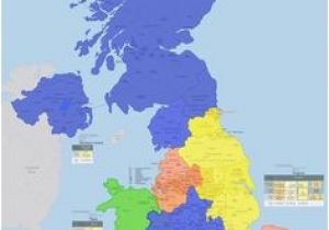 Map Of England Divided Into Regions 562 Best British isles Maps Images In 2019 Maps British