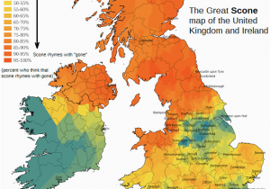 Map Of England Divided Into Regions How Do You Pronounce Scone Map Of the Uk and Ireland