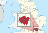 Map Of England Divided Into Regions London Boroughs Wikipedia