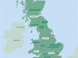 Map Of England Ireland and Scotland Real Britain Trafalgar London In 2019 Scotland Travel