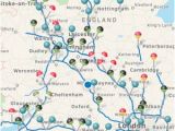 Map Of England Motorways Motorway Services Gb