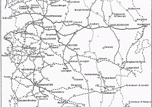 Map Of England Motorways Roads British History Online