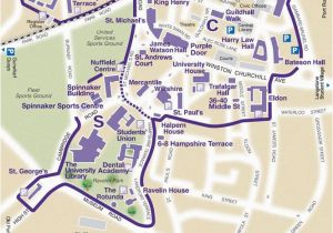 Map Of England Portsmouth Find Your Way Around Our Campus the University Of Portsmouth Map