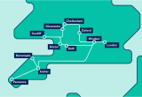 Map Of England Rail Network Great Western Train Rail Maps