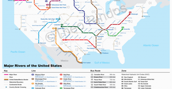 Map Of England Rivers the Rivers Of the United States as A Subway Map Maps Subway Map