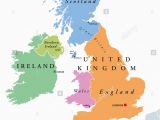 Map Of England Scotland and Ireland Ireland Map Stock Photos Ireland Map Stock Images Alamy
