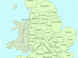 Map Of England Showing Cities County Map Of England English Counties Map