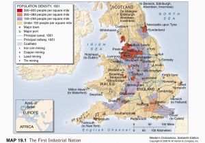 Map Of England Showing Leicester the First Industrial Revolution Map Bing Images