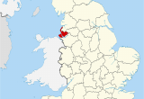 Map Of England Showing Liverpool Merseyside Wikipedia