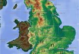 Map Of England Showing norwich Mountains and Hills Of England Wikipedia