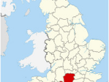 Map Of England Showing Portsmouth Hampshire Wikipedia