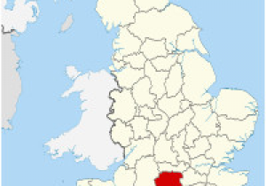 Map Of England Showing Portsmouth Hampshire Wikipedia