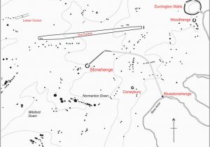 Map Of England Showing Stonehenge the Stonehenge Landscape Showing Stonehenge the Stonehenge Avenue