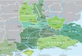 Map Of England Showing Surrey Map Of south East England Visit south East England