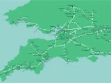 Map Of England Train Routes Great Western Train Rail Maps