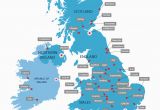 Map Of England with City Names Uk University Map