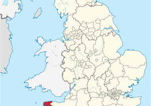 Map Of England with Counties Devon England Wikipedia