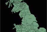 Map Of England with County Borders Historic Counties Map Of England Uk